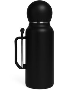 Termo Mate Negro Acero Inoxidable 1300ml