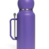 Termo Mate Morado Acero Inoxidable 1300ml
