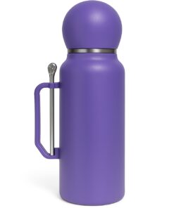 Termo Mate Morado Acero Inoxidable 1300ml