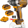 Llave de Impacto Inalámbrica 850NM + 2 Baterías 4AH + Cargador Rápido