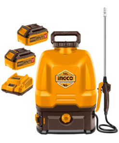 Pulverizador Fumigador Inalámbrico 16L 5BAR + 2 Baterías 4AH + Cargador Rápido