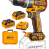 Taladro Atornillador Percutor de Impacto Inalámbrico 96NM 13mm + 2 Baterías 4AH + Cargador Rápido