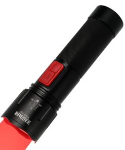 Linterna Táctica Recargable LED Luz Roja