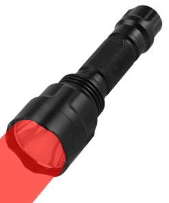 Linterna Táctica Recargable LED Luz Roja