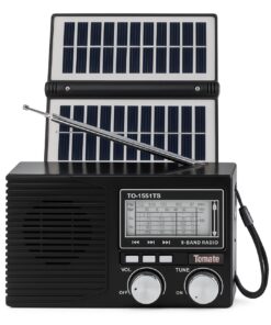 Radio Portátil Solar Recargable