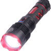 Linterna Táctica Recargable LED con Zoom Telescópico