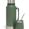 Termo Mate Verde Acero Inoxidable 1L