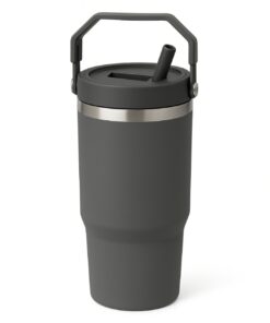 Botella Térmica Gris Acero Inoxidable 900mL