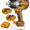 Llave de Impacto Inalámbrica 1750NM ¾" + 2 Baterías 8AH + Cargador
