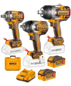 Combo 3 Herramientas Inalámbricas: Llaves de Impacto 1350NM + 850NM + 400NM + 2 Baterías 5AH + Cargador