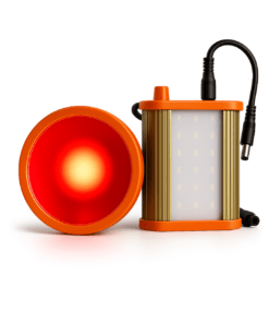 Foco Linterna Caza LED 500W Luz Roja