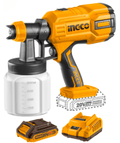 Pistola Rociadora de Pintar Inalámbrica + Batería 2AH + Cargador