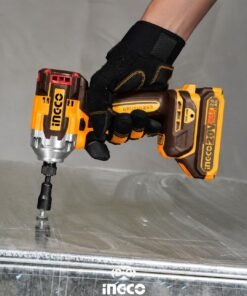 Combo 5 Herramientas Inalámbricas: Taladro Percutor de Impacto 66NM + Atornillador de Impacto 285NM + Esmeril Angular + 2 Linternas + 2 Baterías 4AH + Cargador Rápido