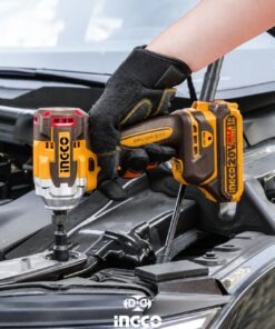 Combo 5 Herramientas Inalámbricas: Taladro Percutor de Impacto 66NM + Atornillador de Impacto 285NM + Esmeril Angular + 2 Linternas + 2 Baterías 4AH + Cargador Rápido