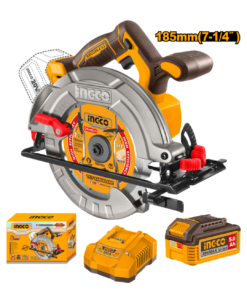Sierra Circular 7 ¼” Inalámbrica + Batería 5AH + Cargador Rápido