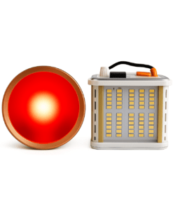 Foco Linterna Caza LED 800W Luz Roja