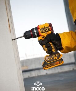 Taladro Atornillador Percutor de Impacto Inalámbrico 76NM 13mm + 2 Baterías 2AH + Cargador