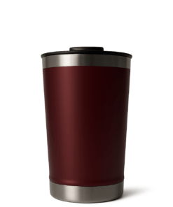 Vaso Térmico Burdeo Acero Inoxidable 473 mL