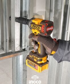 Combo 4 Herramientas Inalámbricas: Llave de Impacto 500NM + Pistola de Calor + Hidrolavadora + Aspiradora + 2 Baterías 4AH + Cargador