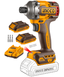 Atornillador de Impacto 285NM + 2 Baterías 2AH + Cargador