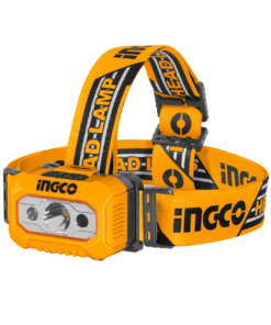 Linterna Frontal Minera LED 200 Lúmenes con Sensor de Movimiento