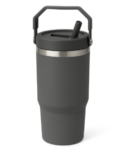 Botella Térmica Gris Acero Inoxidable 900mL