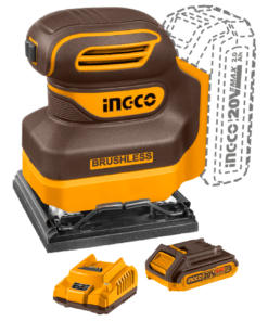 Lijadora Orbital Inalámbrica + Batería 2AH + Cargador