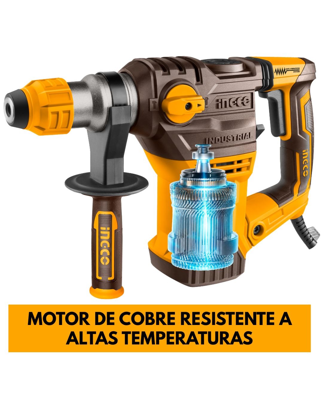 RH150028 Rotomartillo 1500W 5.5 Joule