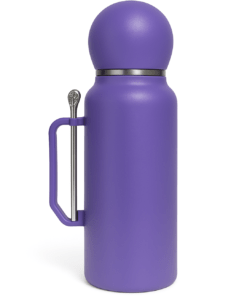 Termo Mate Morado Acero Inoxidable 1300mL
