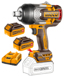 Llave de Impacto Inalámbrica 1350NM + 2 Baterías 5AH + Cargador Rápido