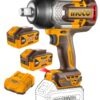 Llave de Impacto Inalámbrica 1750NM + 2 Baterías 8AH + Cargador Rápido