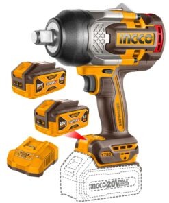 Llave de Impacto Inalámbrica 1750NM + 2 Baterías 8AH + Cargador Rápido