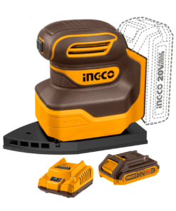 Lijadora Orbital Delta Inalámbrica + Batería 2AH + Cargador