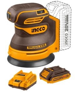 Lijadora Roto Orbital Inalámbrica + Batería 2AH + Cargador