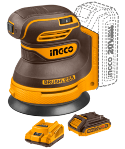 Lijadora Roto Orbital Inalámbrica + Batería 2AH + Cargador