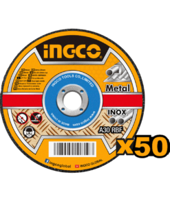 Set 50 Discos Corte Metal 4 ½″