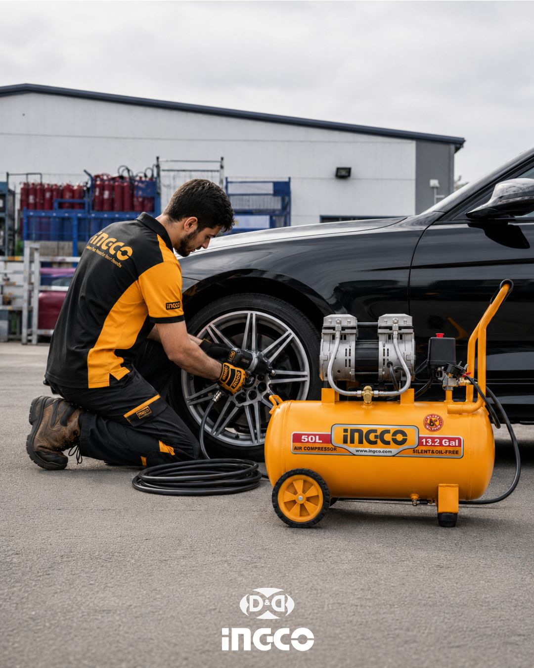 ACS112501 Compresor de Aire 50L 1.6HP