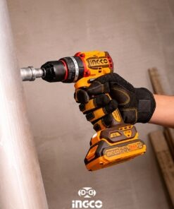 Combo 2 Herramientas Inalámbricas: Taladro Percutor de Impacto 66NM + Esmeril 1200W + 2 Baterías 4AH + Cargador Rápido
