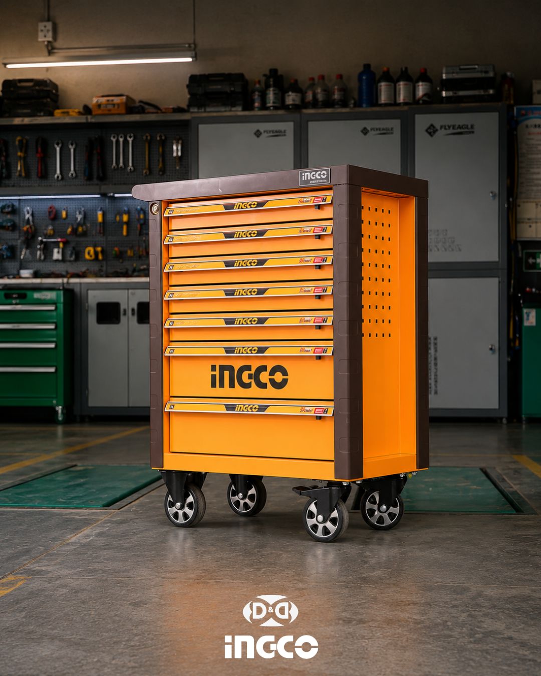 HTCS273561 Carro Taller de Herramientas 358 Piezas