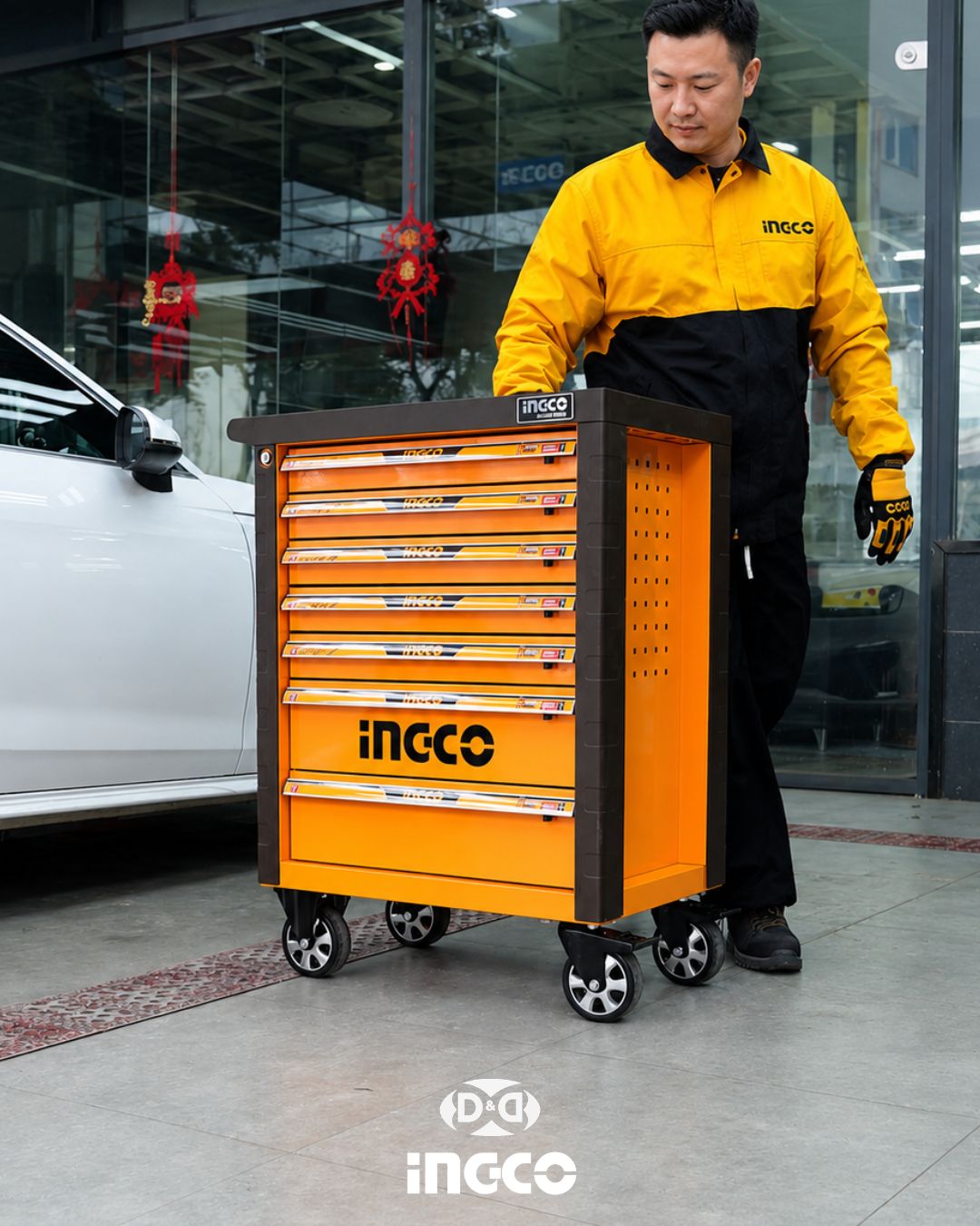 HTCS273561 Carro Taller de Herramientas 358 Piezas