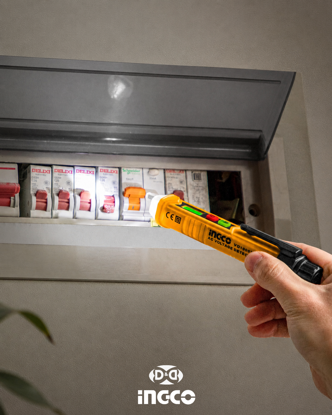 COS24069 Set Tester Pinza Amperimétrica, Multímetro Digital & Detector de Voltaje