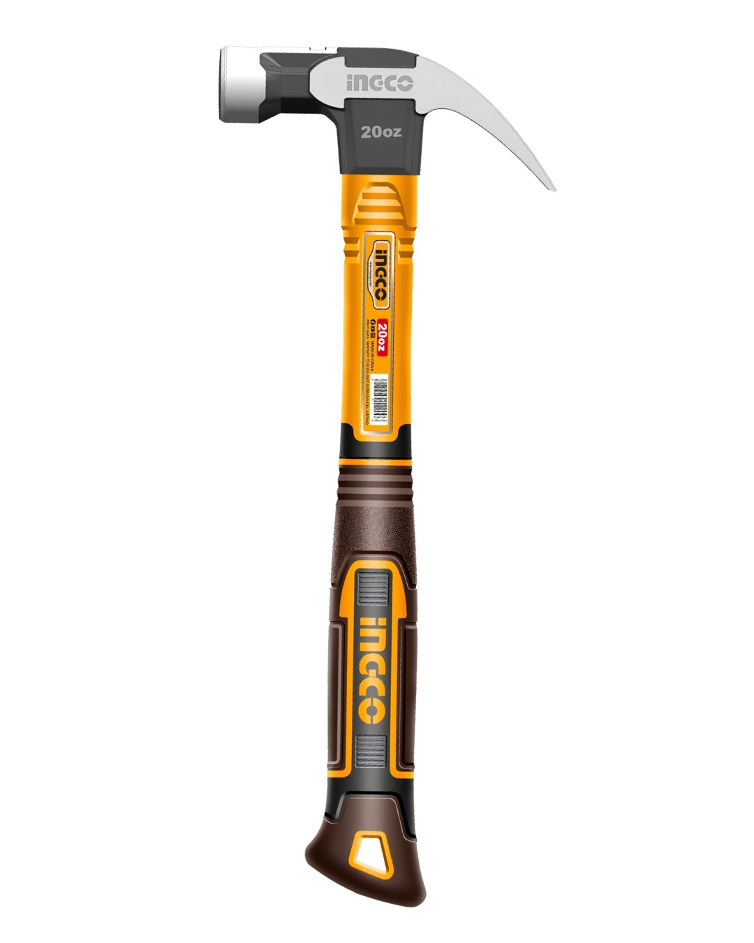 HCH81020 Martillo de Uña 560g con Mango de Fibra de Vidrio